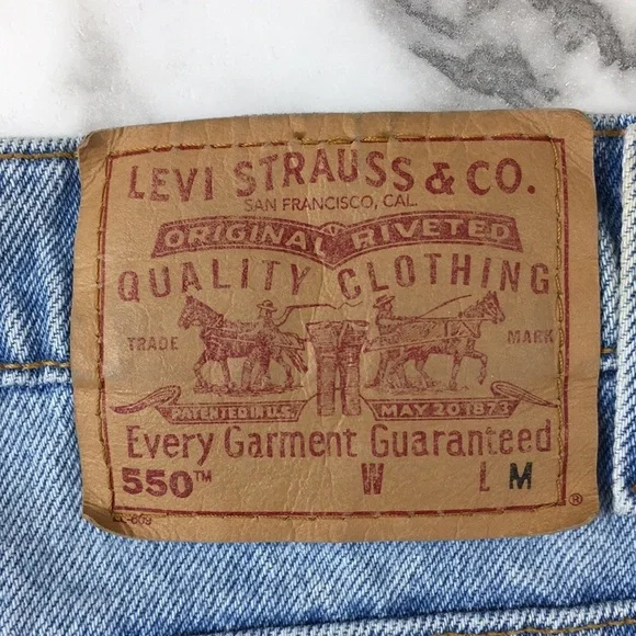 Levis Vintage 90s 550 Relaxed Tapered Leg Mom Jean‎ - Picture 5 of 13